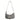 GRAY SHOULDER BAG LUCKY HOUR Y2K PUNK MOTORCYCLE BUCKLE ACCENT