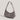 GRAY SHOULDER BAG LUCKY HOUR Y2K PUNK MOTORCYCLE BUCKLE ACCENT
