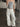 GRAY SLIM FIT BANDEAU TOP AND WHITE PANTS SET