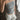 GRAY SLIM FIT BANDEAU TOP AND WHITE PANTS SET