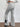 GRAY STAR-APPLIQUE FLARED SWEATPANTS WITH SLIM FIT AND STAR PRINT