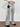 GRAY STAR-APPLIQUE FLARED SWEATPANTS WITH SLIM FIT AND STAR PRINT