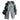 GRAY STAR-PATTERNED ZIP-UP SWEATER FOR MEN AND WOMEN