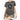 GRAY STAR PRINT RELAXED T-SHIRT