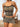 GRAY STRAPLESS CAMI SET SOLID COLOR ELASTANE FABRIC
