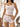 GRAY STRAPLESS CAMI SET SOLID COLOR ELASTANE FABRIC