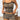 GRAY STRAPLESS CAMI SET SOLID COLOR ELASTANE FABRIC