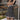 GRAY STRAPLESS DRESS WITH BLACK RIBBON AND WHITE LACE TRIM