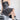 GRAY STRAPLESS PLEATED DRESS FOR WOMEN