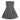 GRAY STRAPLESS PLEATED DRESS FOR WOMEN