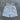 GRAY SWEAT SHORTS WITH PATTERNED WAISTBAND Y2K RETRO SHORTS