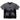 GRAY TIE-DYE CREW NECK T-SHIRT SLIGHT STRETCH FABRIC