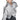 GRAY TRACK JACKET WITH BLACK STRIPES - VINTAGE CYBER Y2K STYLE