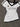 GRAY V-NECK TEE BLACK TRIM SUMMER KNIT