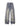 GRAY WIDE-LEG JEANS MID WAIST STRAIGHT LEG LONG PANTS
