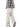 GRAY WIDE-LEG JEANS WITH MID WAIST DESIGN IN COTTON BLEND