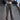 GRAY WOMEN'S ATHLETIC OUTFIT WITH TRENDY VERSATILE PANTS
