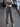 GRAY WOMEN'S ATHLETIC OUTFIT WITH TRENDY VERSATILE PANTS