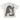GRAYSCALE GRAPHIC WHITE CREW NECK T-SHIRT COTTON