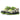 GREEN AND BLACK PATTERNED SNEAKERS CASUAL LOW-HEELED ROUND TOE