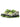 GREEN AND BLACK PATTERNED SNEAKERS CASUAL LOW-HEELED ROUND TOE
