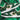 GREEN AND WHITE SNEAKERS VINTAGE UNISEX SPORTS SHOES WITH ELEGANT FINISH