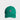 GREEN BASEBALL CAP WITH PINK EMBROIDERY - UNISEX ADJUSTABLE STYLE