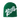 GREEN BEANIE WITH WHITE TEXT WINTER BEANIE BAUMWOLLE