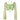 GREEN BUTTERFLY CROP TOP FAIRY BLOUSE