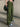GREEN CARGO PANTS WITH PATCH DETAILS IN REGULAR FIT