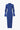 GREEN COLLARED KNIT MAXI DRESS WITH RIBBED BUTTON PLACKET