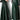 GREEN FAUX LEATHER SKIRT ELASTIC KNIT