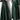 GREEN FAUX LEATHER SKIRT ELASTIC KNIT