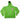 GREEN HEART PRINT HOODIE