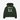 GREEN HOODIE WITH LAKE GRAPHIC OVERSIZED COTTON TEE