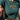 GREEN MILANO CROP TOP SHIRT WITH EMBROIDERY