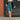 GREEN PAISLEY PRINT DRESS WITH FLATTERING SLIM FIT