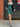 GREEN PAISLEY PRINT DRESS WITH FLATTERING SLIM FIT