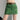 GREEN PLAID SKIRT: PREPPY SOFT GREEN CHECKERED SKIRT