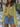 GREEN SHEER BLOUSE AND DENIM MINISKIRT VINTAGE SLIM FIT OUTFIT