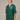 GREEN SHORT-SLEEVED BUTTON-DOWN SHIRT WITH SUPERIOR EMBROIDERY