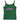 GREEN TANK TOP WITH PINK TEXT FOR WOMEN