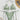 GREEN TASSEL BIKINI SET HIGH WAIST LACE-UP BIKINI