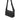 GREEN WOVEN HANDBAG WITH RECTANGULAR PADDED CROSSBODY STRAP