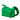 GREEN WOVEN HANDBAG WITH RECTANGULAR PADDED CROSSBODY STRAP