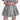 GREY PLEATED SKIRT WITH LACE TRIM MINI