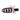 HAIR CLIP BLACK WITH PINK RIBBON BOW Y2K RIBBON