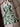 HALTER DRESS GREEN WHITE Y2K SUMMER DRESS