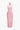 HALTER DRESS WITH RUFFLED HALTER NECK DETAIL - Pink / S - Sweetheart Supplies
