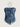 HALTER TOP BLUE PAISLEY WITH BEADED EMBELLISHED CASUAL GLAMOUR